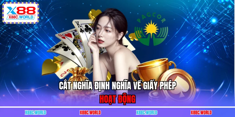 Cắt nghĩa định nghĩa về giấy phép hoạt động